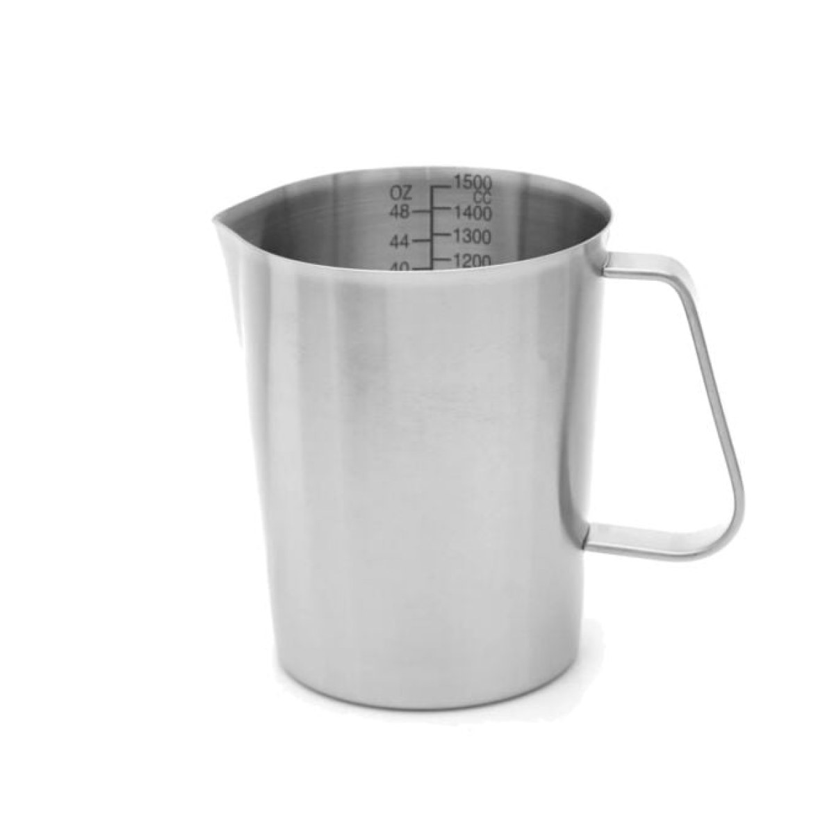 Borox Kulplu Paslanmaz Çelik Beher 1500 ml - Ölçekli Beaker