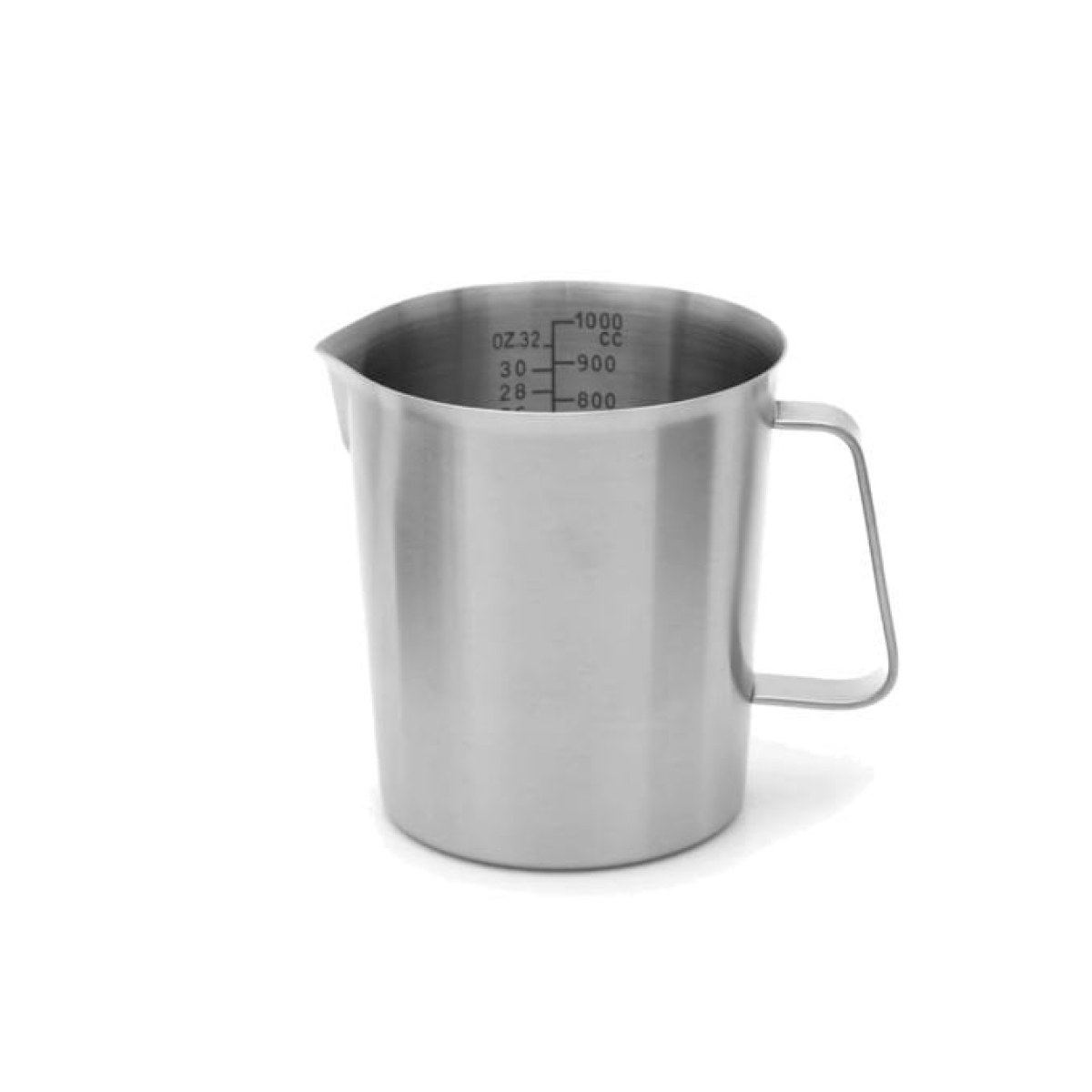 Borox Kulplu Paslanmaz Çelik Beher 1000 ml - Ölçekli Beaker