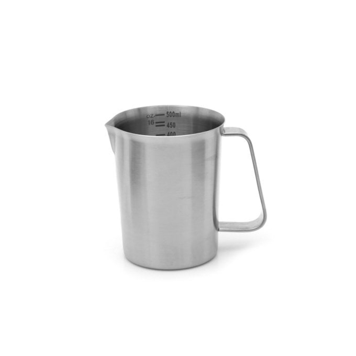 Borox Kulplu Paslanmaz Çelik Beher 500 ml - Ölçekli Beaker
