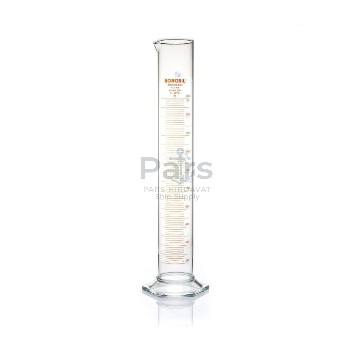 Borosil Cam Mezür 2000 ml - Dereceli Silindir Sertifikalı