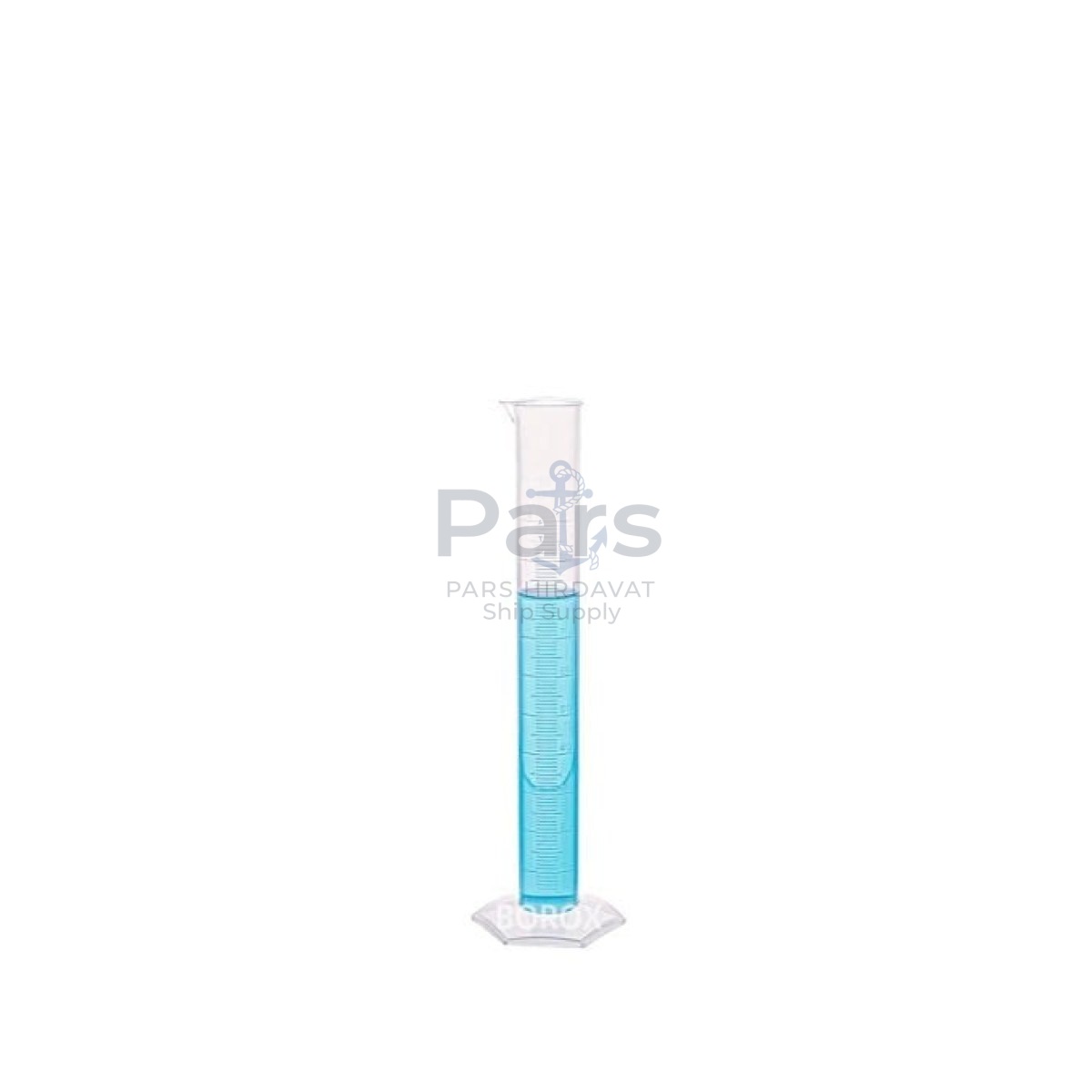 Borox Plastik Mezür 100 ml - Uzun form Kabartma Skala
