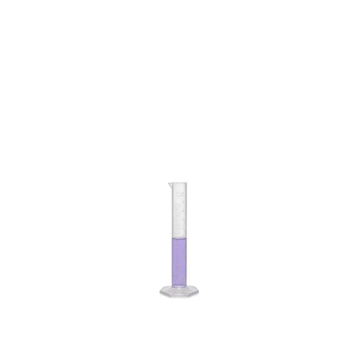 Borox Plastik Mezür 10 ml - Uzun form Kabartma Skala