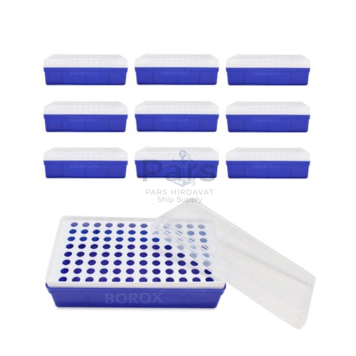 Ependorf Tüp Standı 0.5ml İçin 96 Delikli - Eppendorf Sporu 10 pcs - Toptan