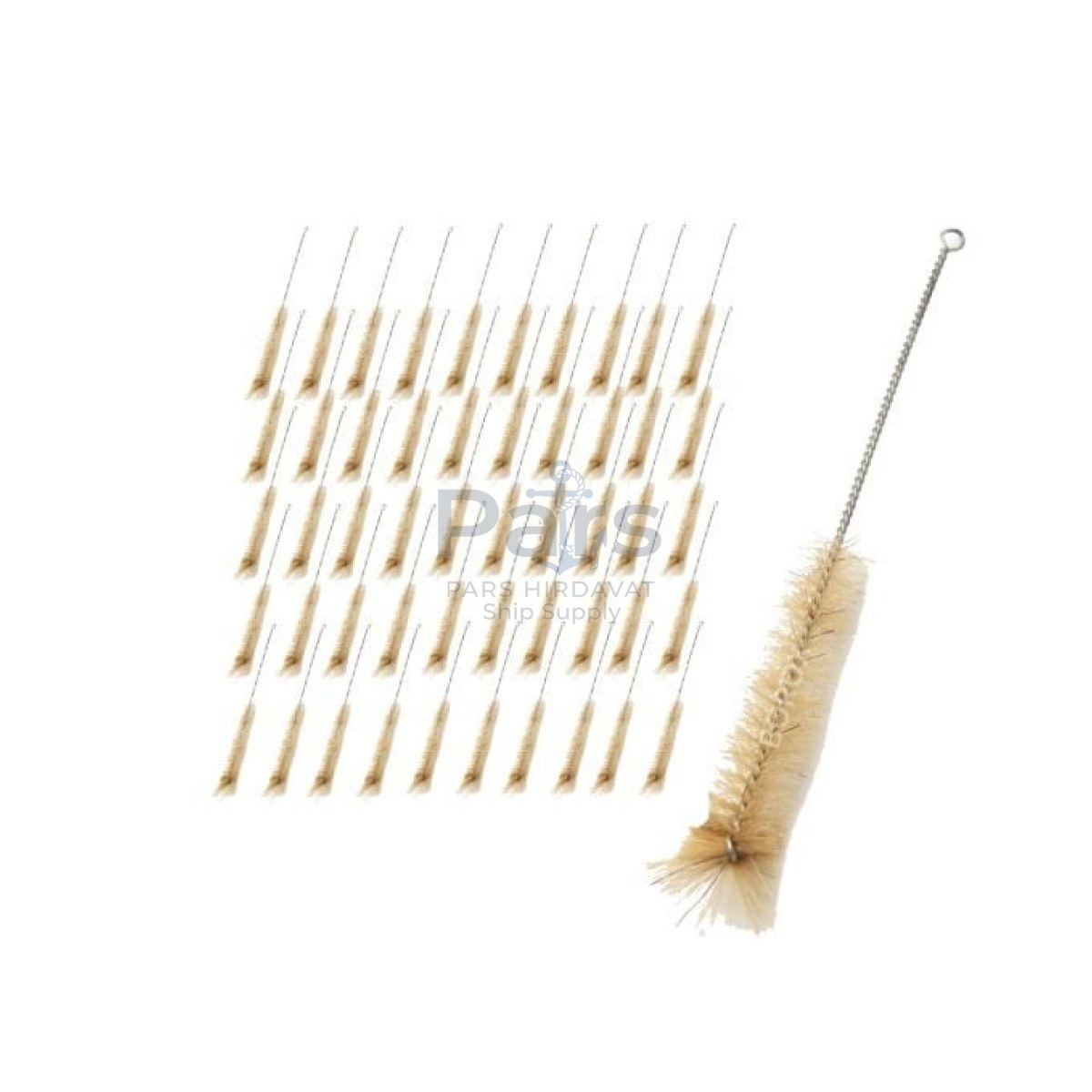 Laboratuvar Deney Tüp Yıkama Fırçası - Boy: 10cm - Orta Boy - 50 pcs