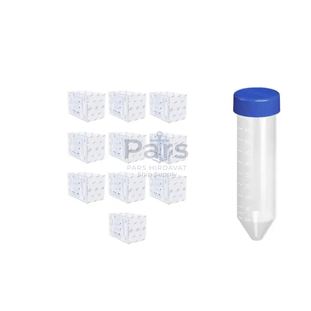 Falkon Tüpü 50 ml - Dibi Konik Santrifüj Test Tüpü 500 pcs Toptan