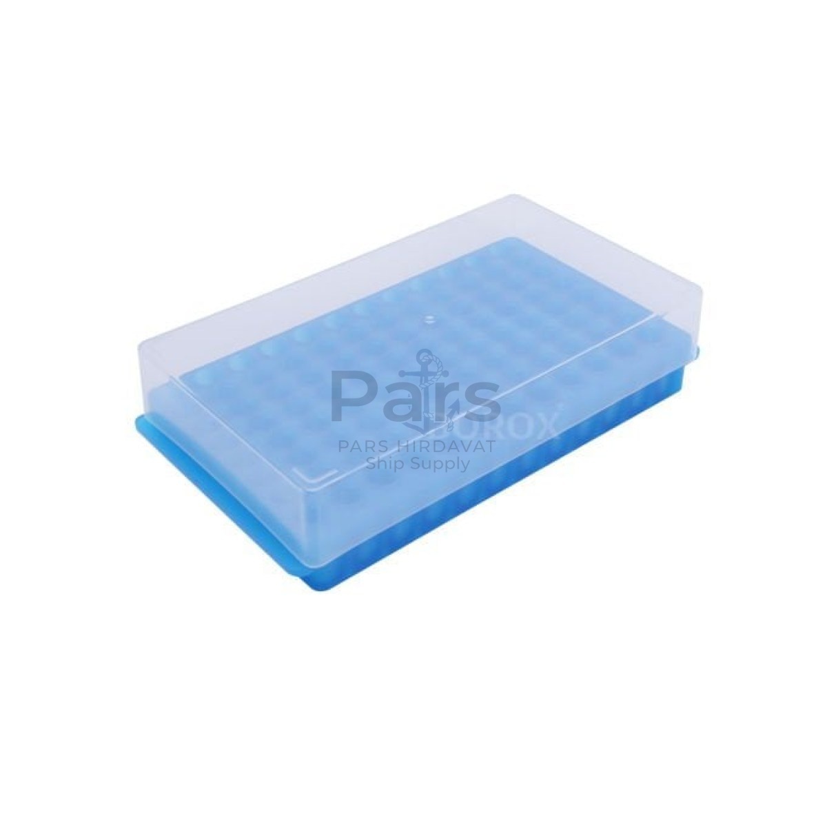 PCR Tüp Standı 0.2-0.5-1.5-2 ml İçin 96 Delikli Çift Taraflı - Kapaklı - Eppendorf Tüp Standı
