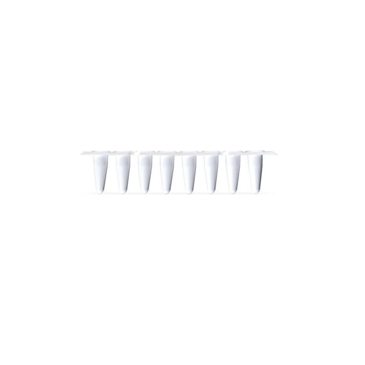 Borox PCR Tüp 0,1 ml Mat Beyaz - PCR Strip Tubes - 125 Adet