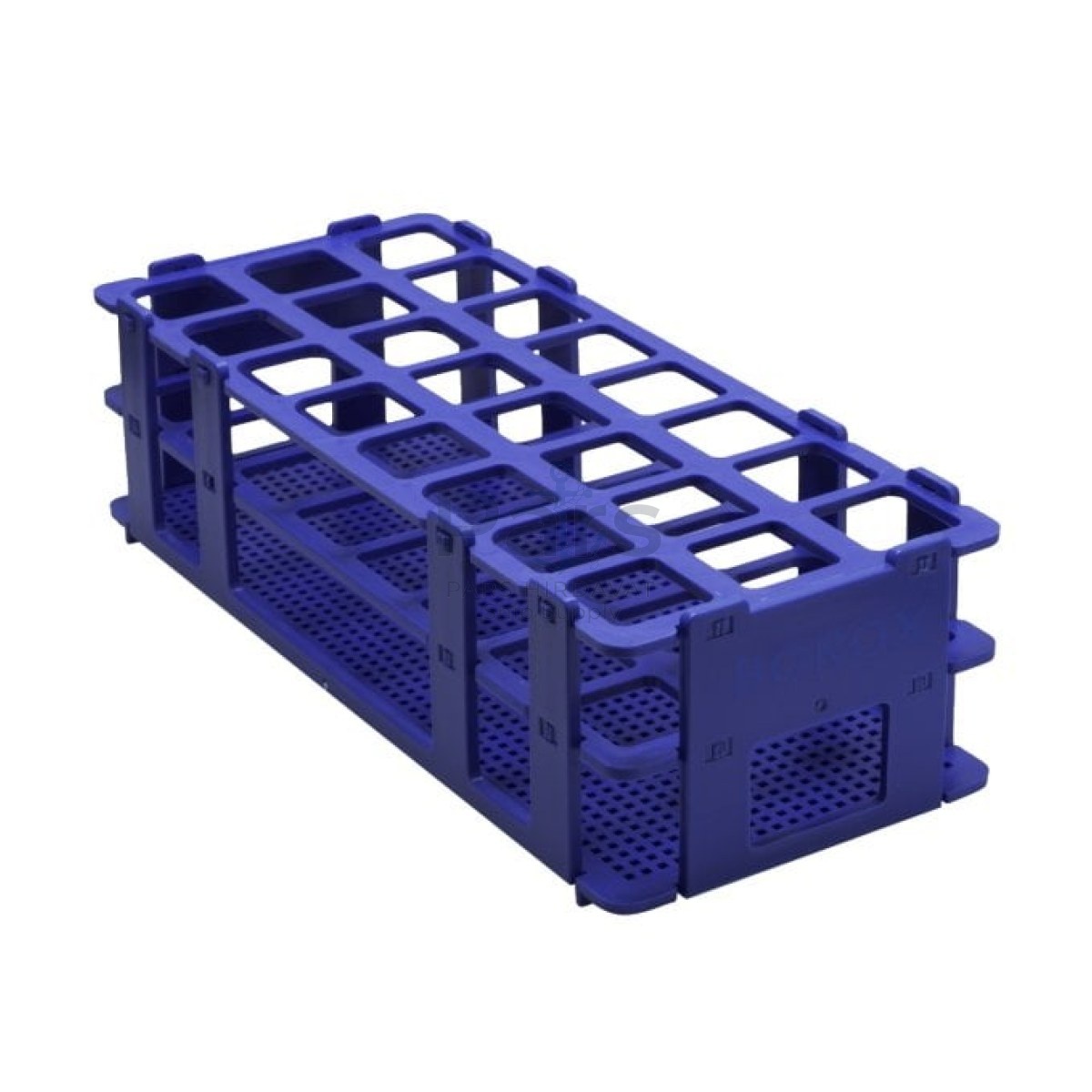 Borox Deney Tüpü Standı 24 Tüplük 25mm - Plastik Blue Tüplük