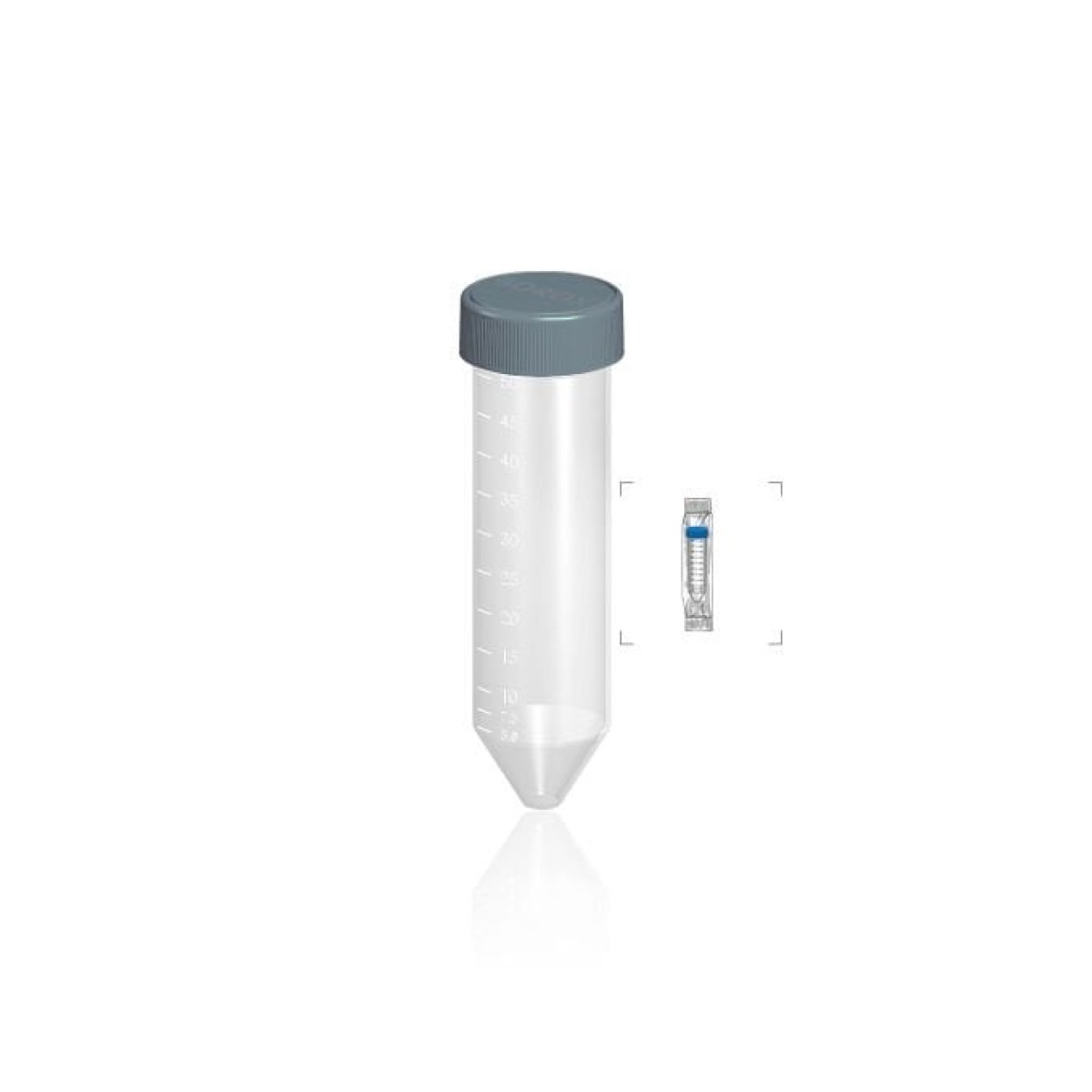 Falkon Tüpü 50 ml Steril - Dibi Konik Santrifüj Tüpü 1 pcs