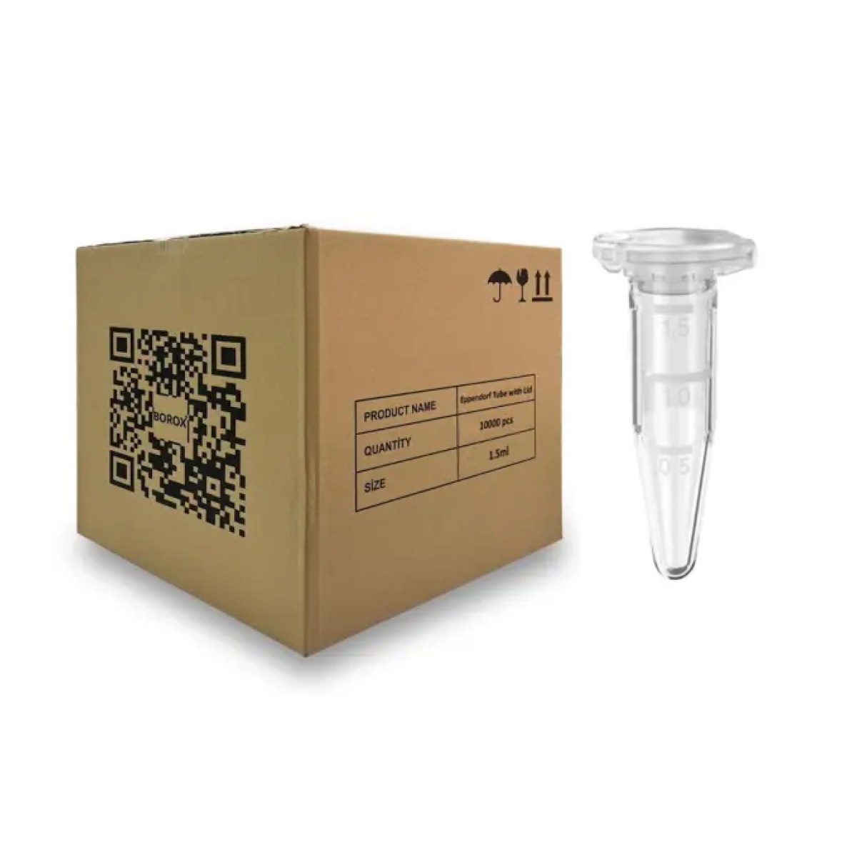 Eppendorf Tüpü 1.5ml - Mikrosantrifüj Ependorf Tüp 10000 Adet Toptan