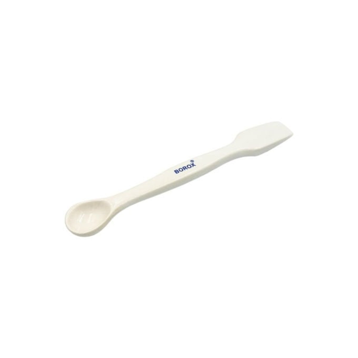 Borox Spatül 20 cm - Porselen Spatula - Laboratuvar Kaşığı