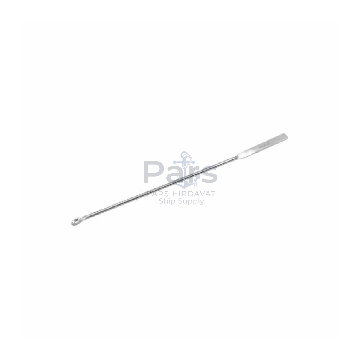 Borox Metal Spatül Mikro Kaşıklı 21 cm - Stainless Steel Spatula