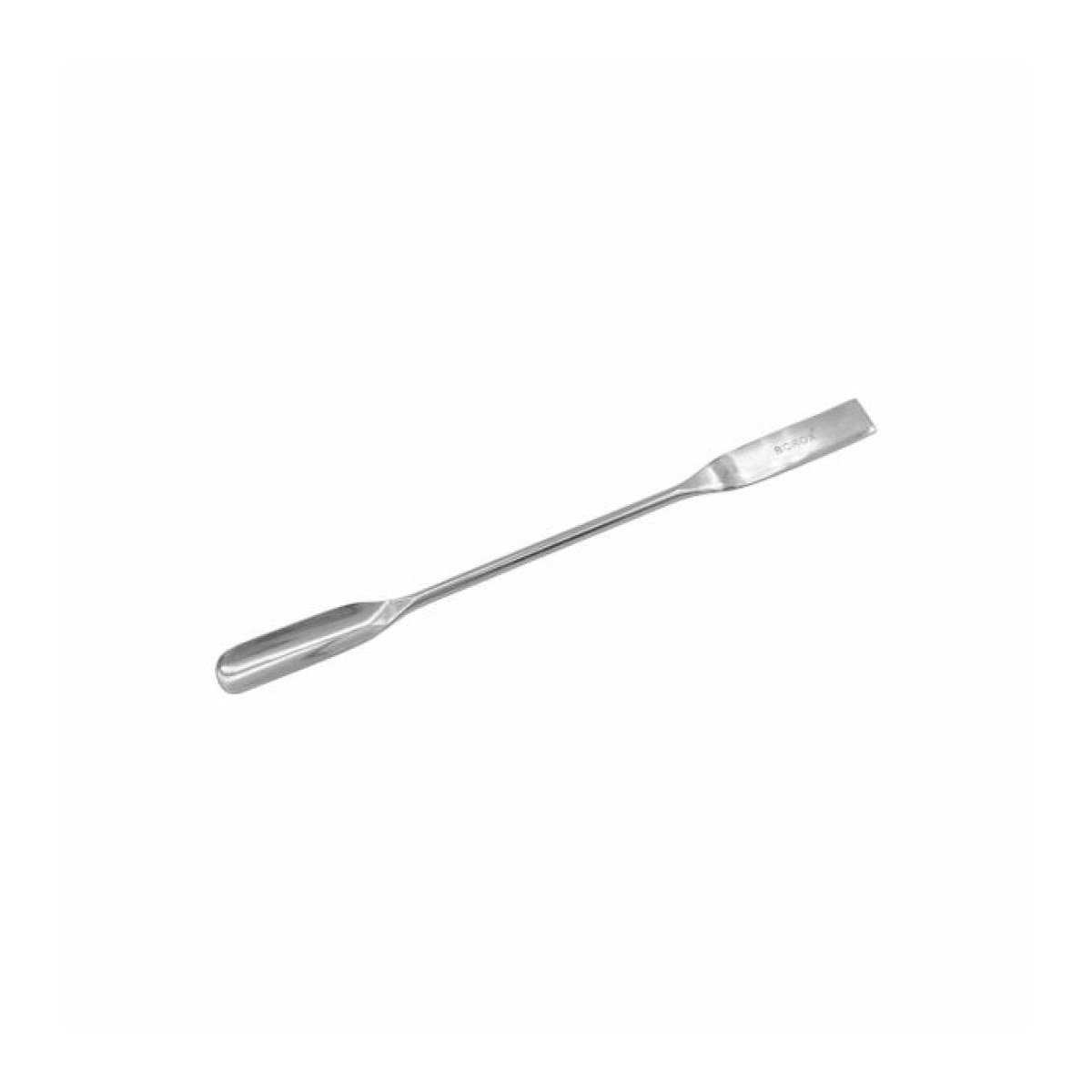 Borox Metal Spatül Oluklu 18 cm - Paslanmaz Çelik Spatula