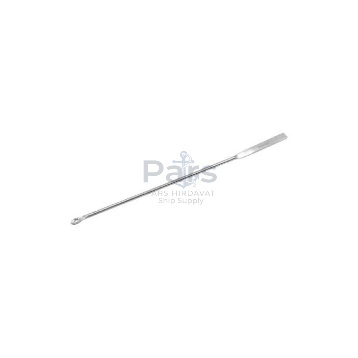 Borox Metal Spatül Mikro Kaşıklı 18 cm - Stainless Steel Spatula
