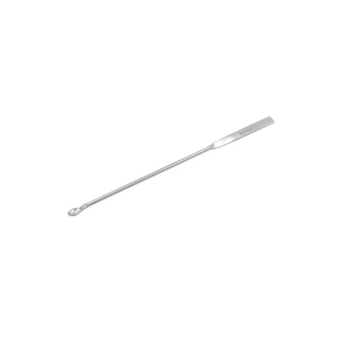 Borox Metal Spatül Mikro Kaşıklı 15 cm - Paslanmaz Çelik Spatula