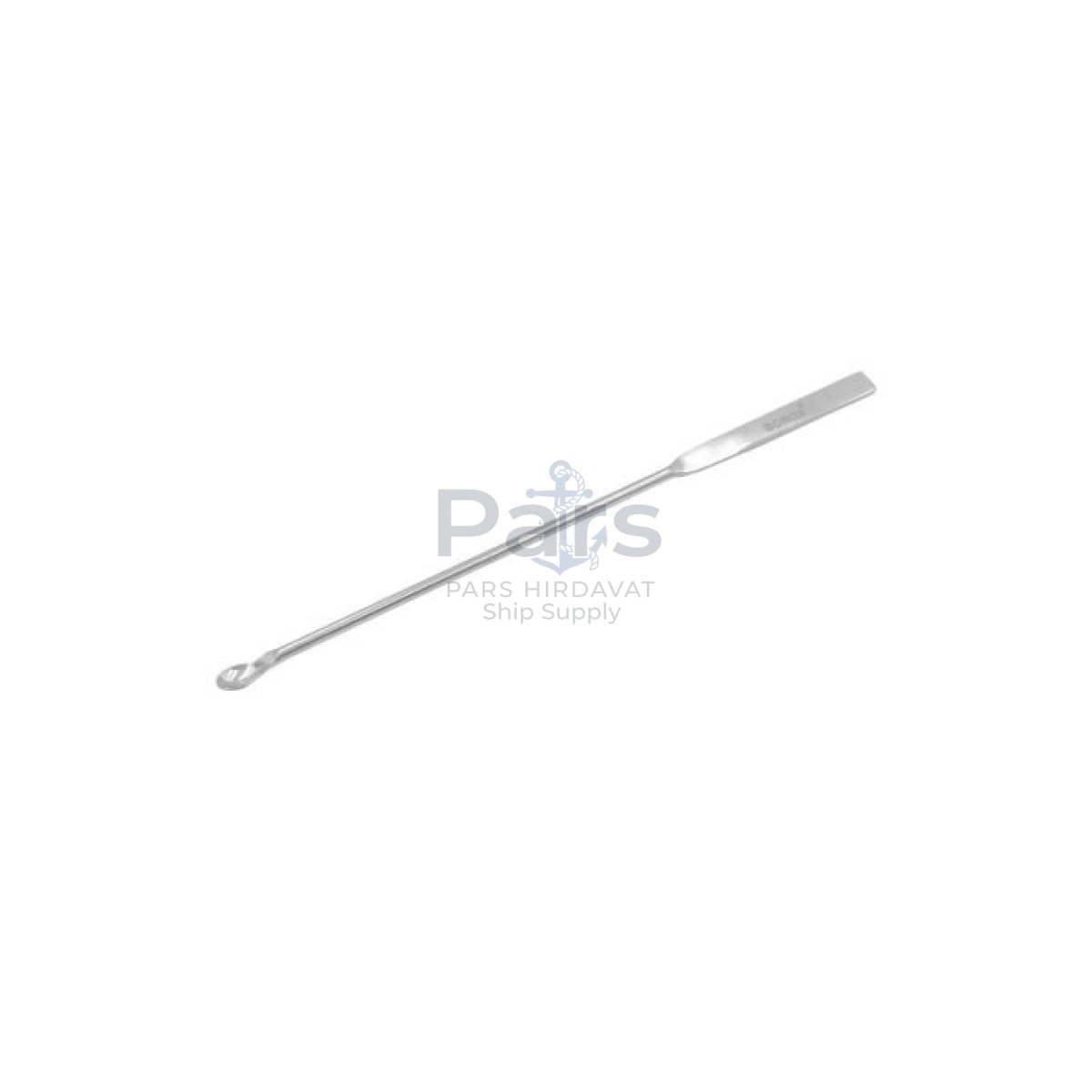 Borox Metal Spatül Mikro Kaşıklı 15 cm - Stainless Steel Spatula