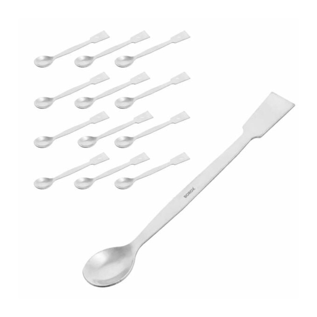 Borox Metal Spatül Makro 25 cm - Stainless Steel Spatula - 12 pcs Toptan