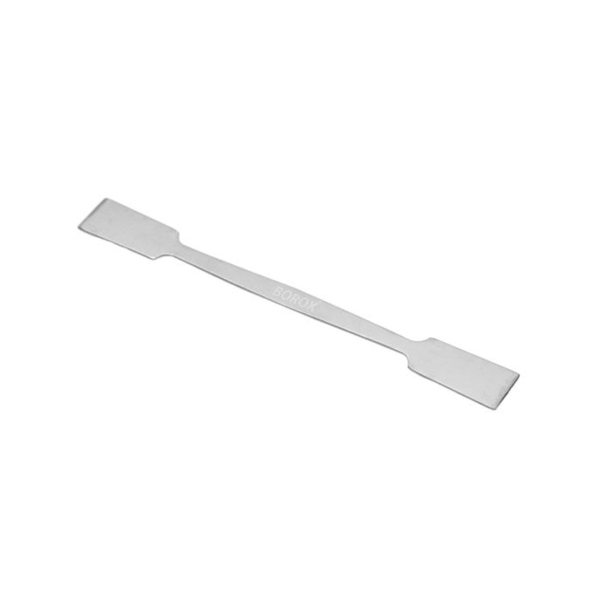 Borox Metal Spatül Çift Taraflı Düz 16cm - Paslanmaz Spatula