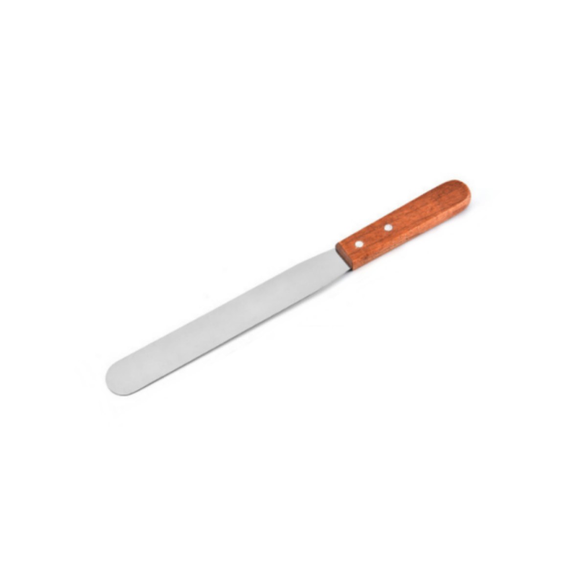 Borox Tahta Saplı Spatül Bıçaklı 23 cm - Paslanmaz Spatula