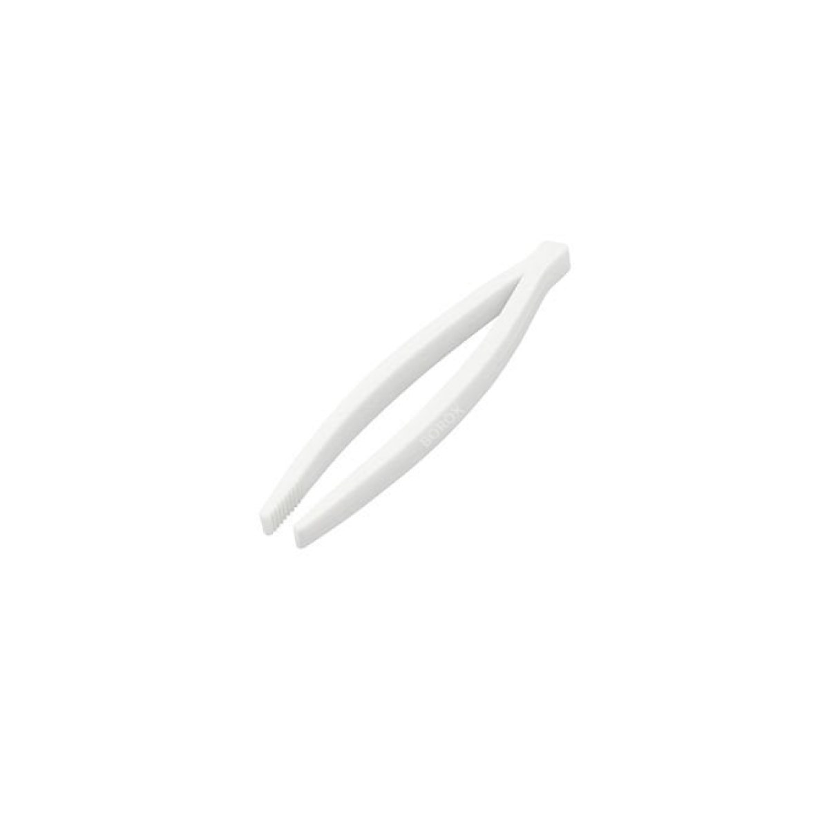 Borox Penset 15 cm Teflon - Düz Uçlu İçi Tırtıklı - Laboratuvar PTFE Cımbız