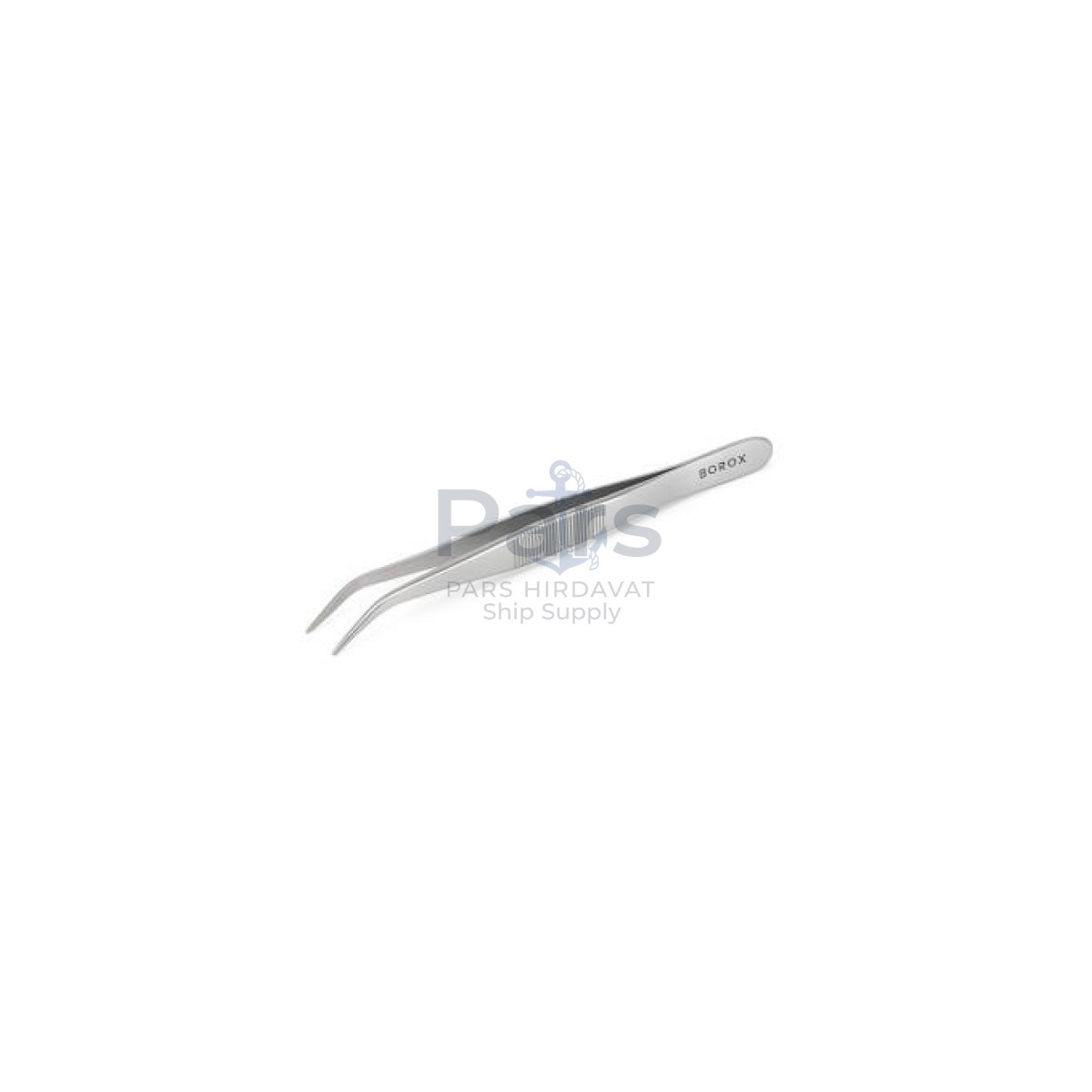 Borox Plierst 13 cm Stainless Steel - Eğri Sivri Uçlu Cımbız