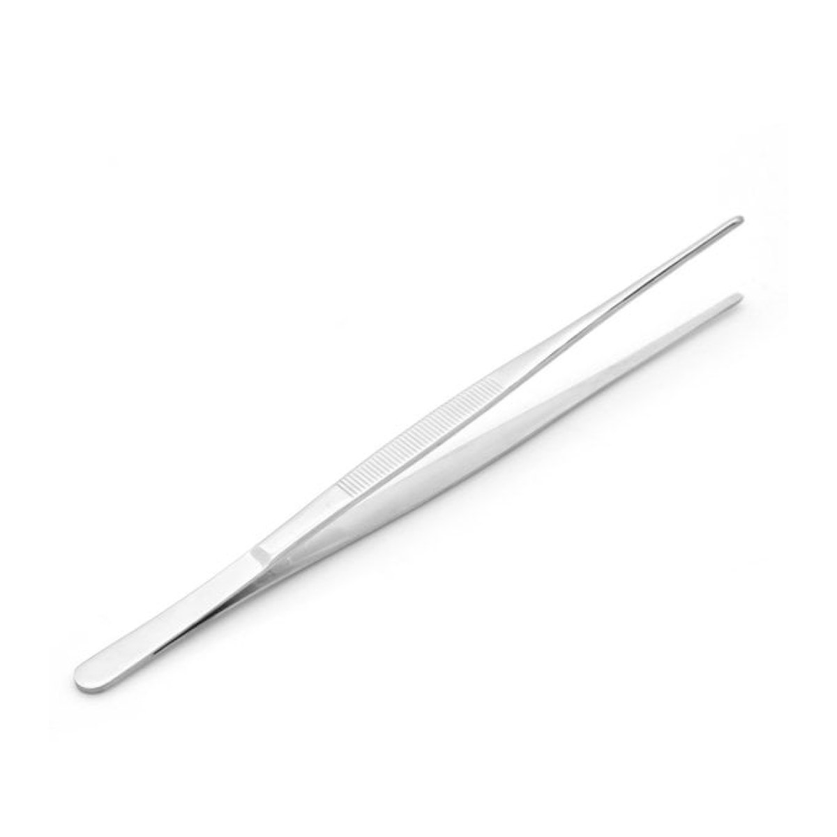 Borox Penset 16 cm Paslanmaz Çelik - Küt Uç Dişli Düz Cımbız