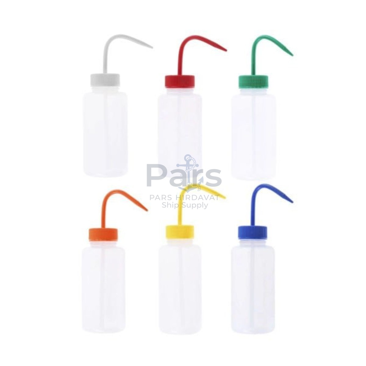 Borox Piset 500ml - Yıkama Şişesi Geniş Boyun - 6lı Set