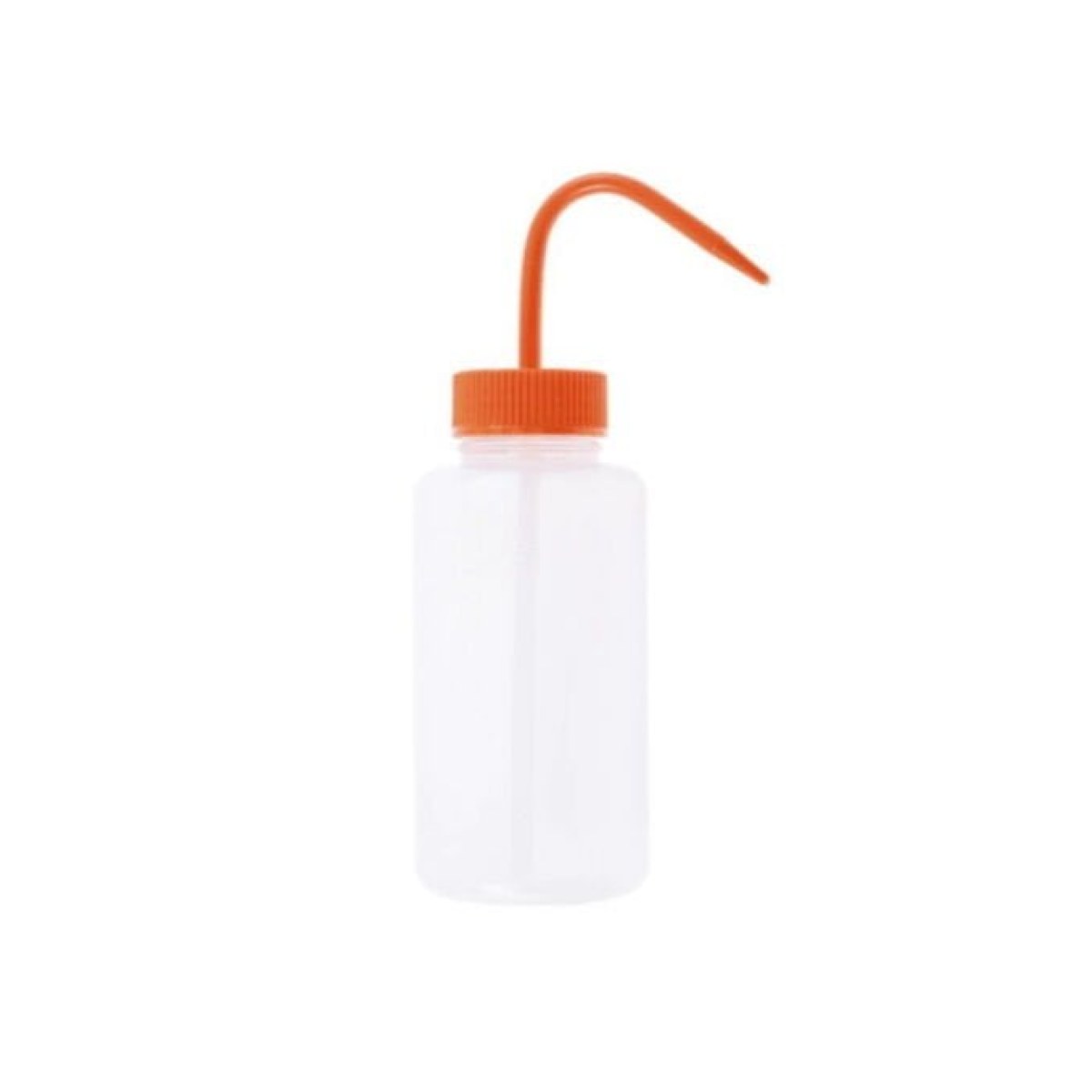 Borox Piset 500ml - Yıkama Şişesi Geniş Boyun Turuncu Kapak