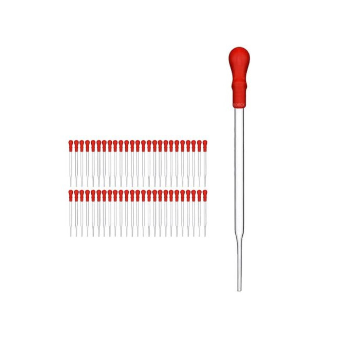 Borox Cam Pastör Pipeti 150mm - Damlatma Pipet - Cam Damlalık - 50 Adet/Toptan