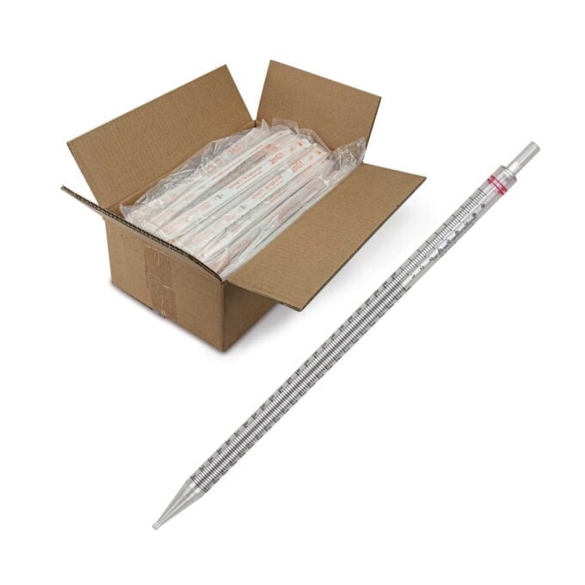 Serolojik Pipet 25ml - Steril Tek Kullanımlık 250Adet-Koli Toptan