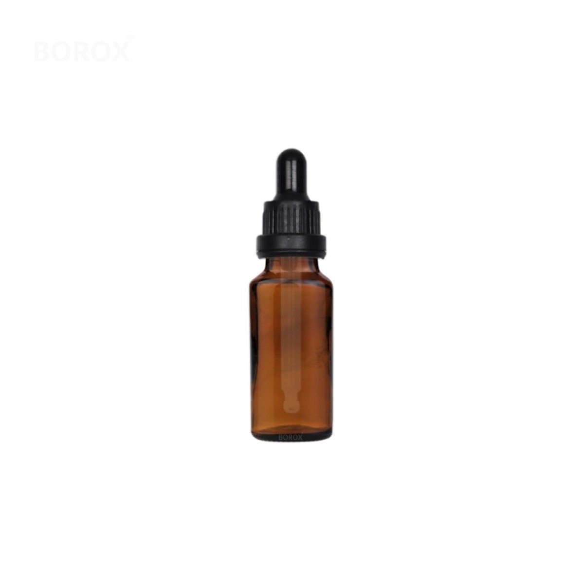 Borox Cam Damlatma Şişe 30ml - Amber Damlalıklı Şişe Kapaklı