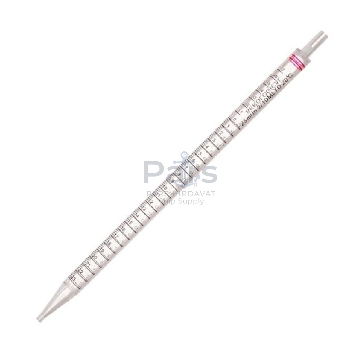 Serolojik Pipet 25ml - Steril Tek Kullanımlık 25pcs/Paket