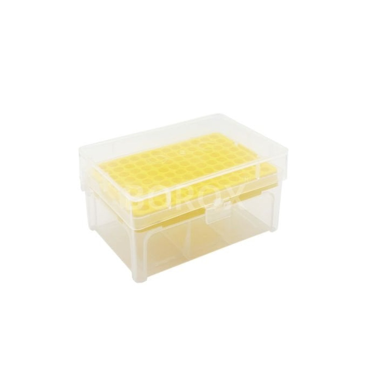 Borox Boş Pipet Ucu Kutusu 2-200ul İçin - Mikropipet Tip Box 96lı Rack