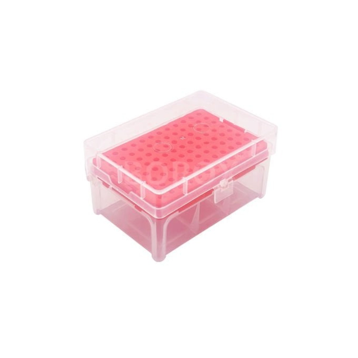 Borox Boş Pipet Ucu Kutusu 2-10ul İçin - Mikropipet Tip Box 96lı Rack