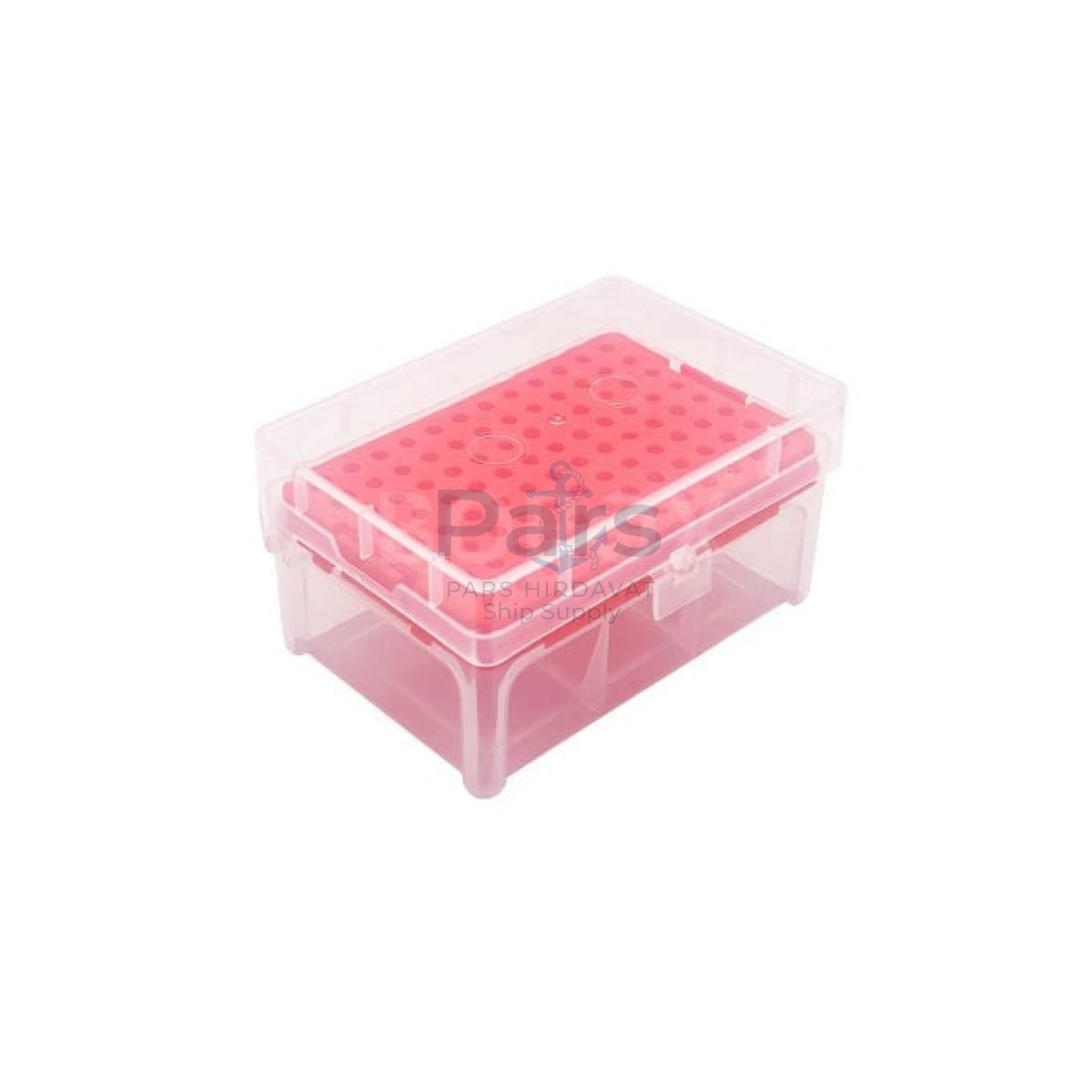 Borox Boş Pipet Ucu Kutusu 2-10ul İçin - Mikropipet Tip Box 96lı Rack