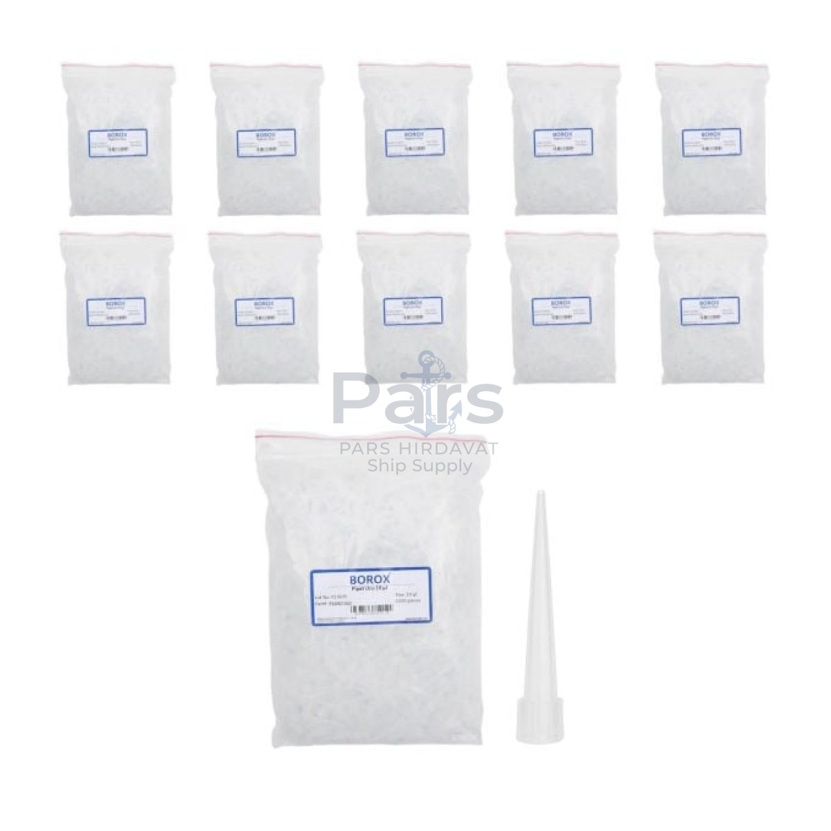 Borox Otomatik Pipet Ucu 10 µl Şeffaf - 10000 pcs Toptan
