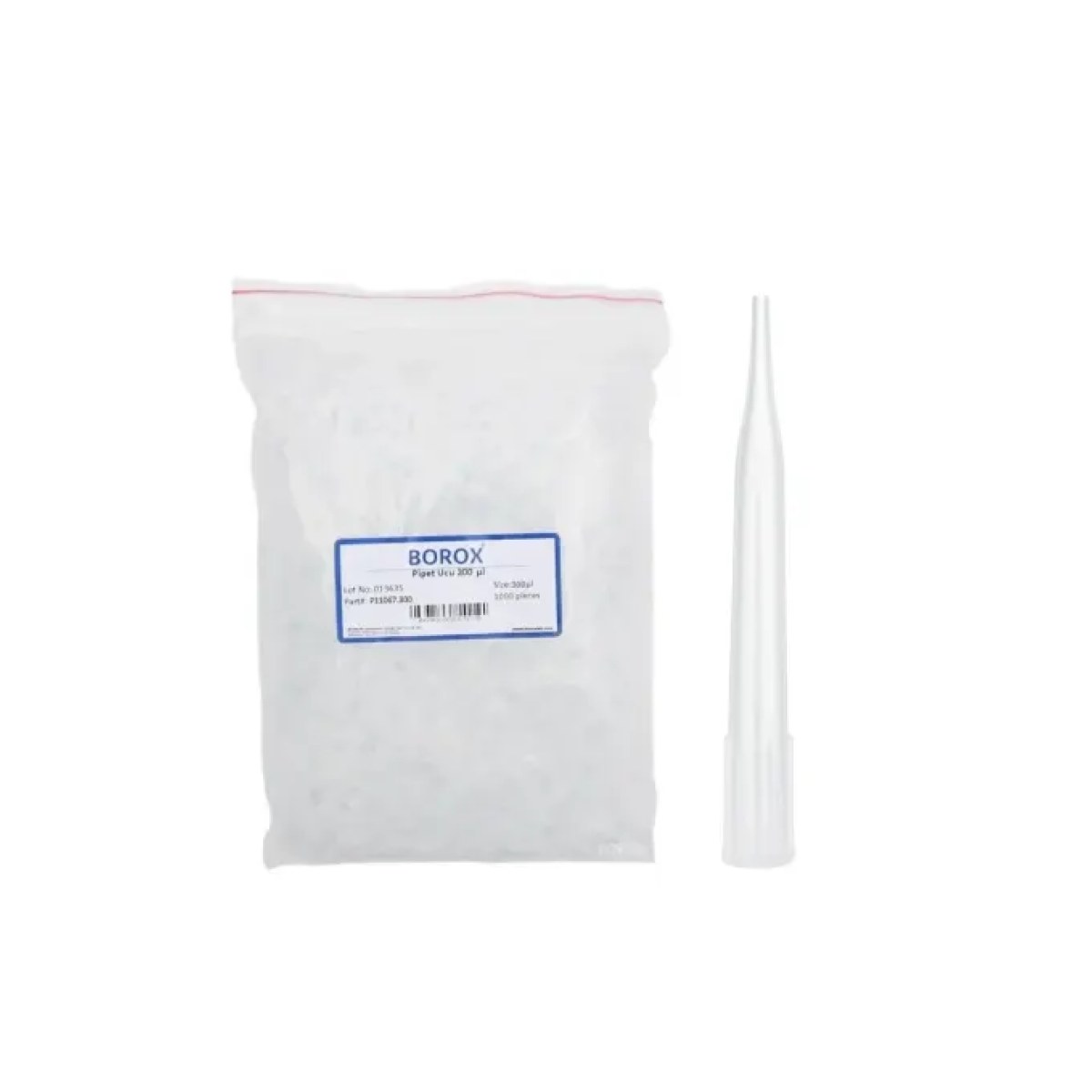 Borox Otomatik Pipet Ucu 300µl - 1000 Adet