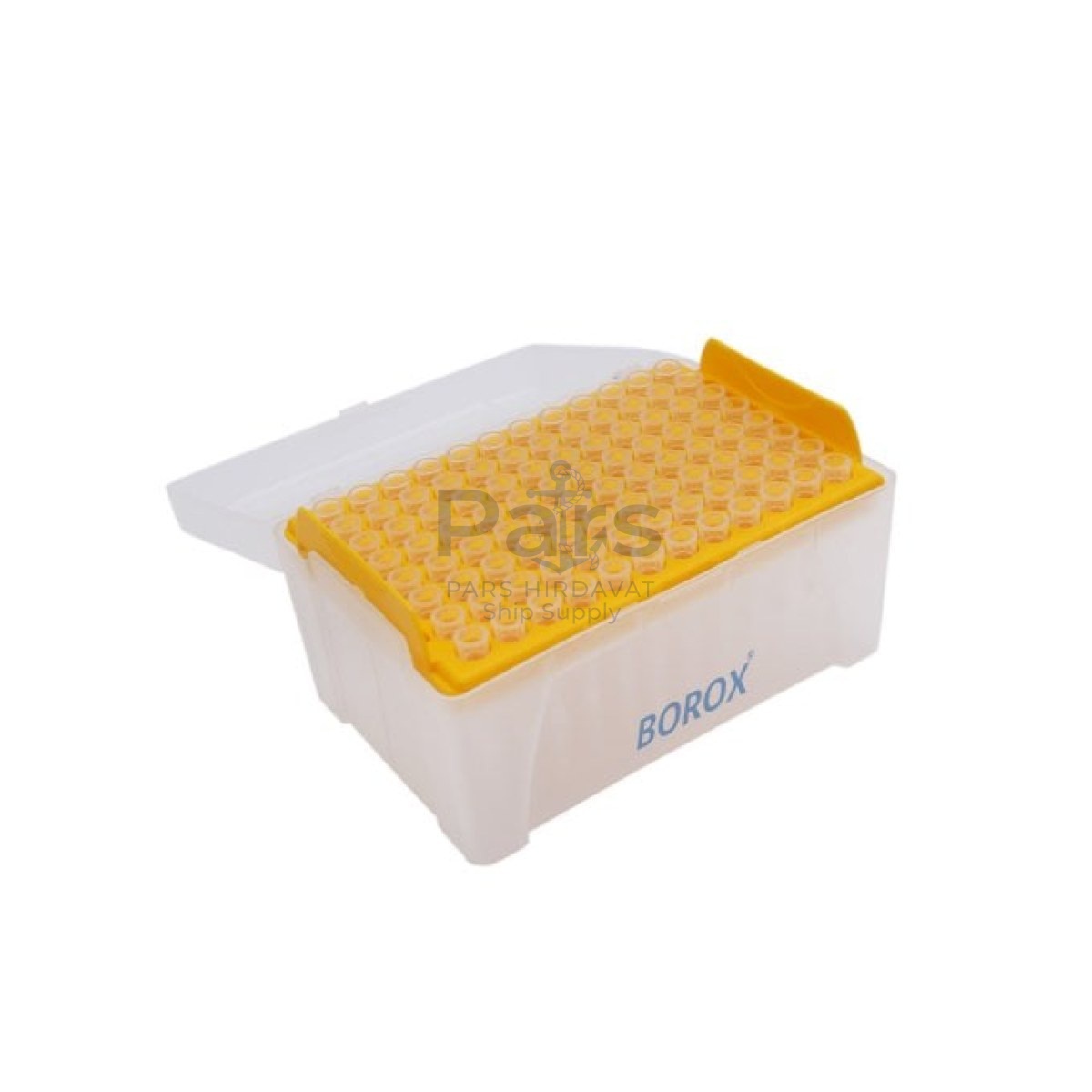 Borox Filtreli Pipet Ucu Steril 20 µl - Uzun Şeffaf - 96pcs-Paket