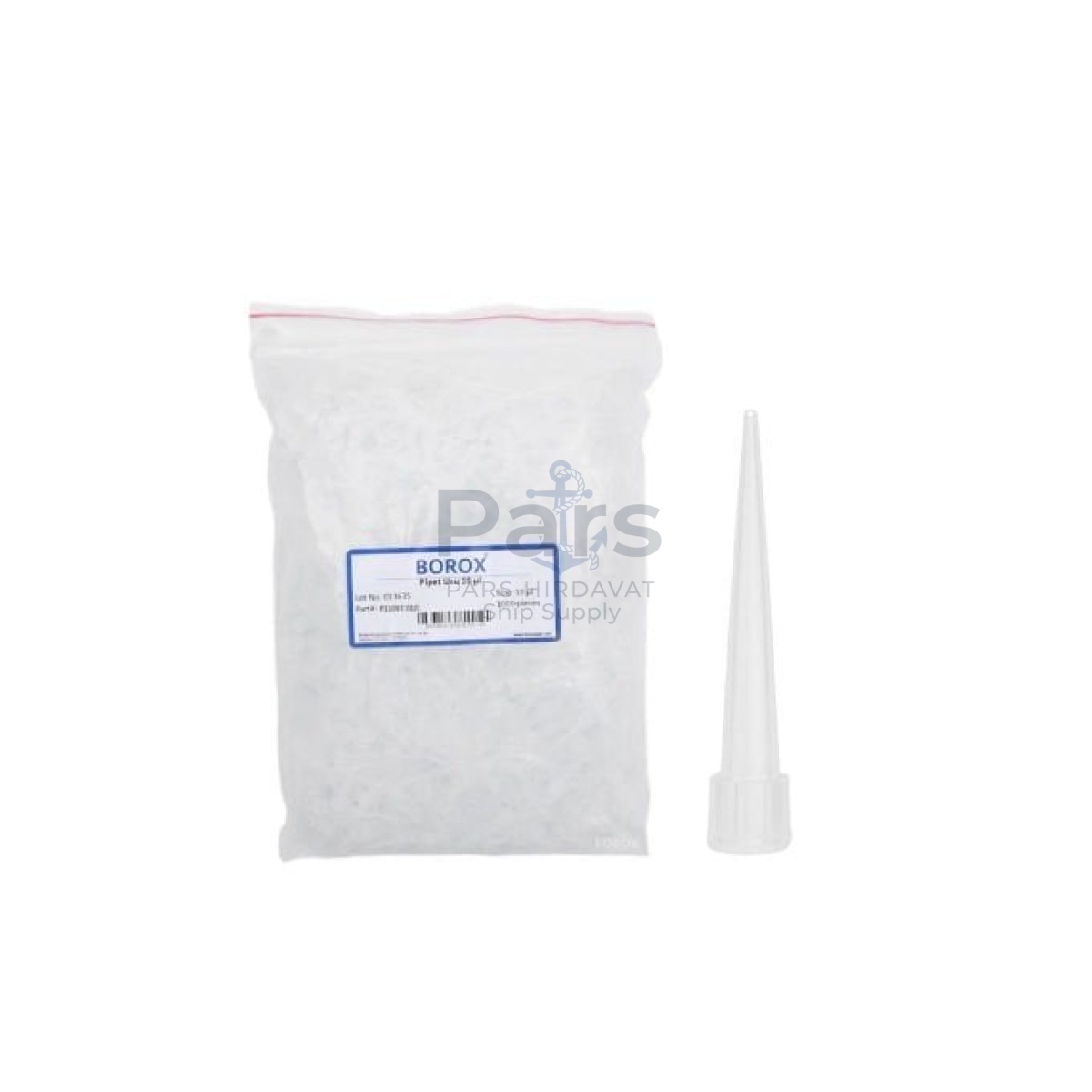 Borox Otomatik Pipet Ucu 10 µl Şeffaf - 1000 pcs - Paket