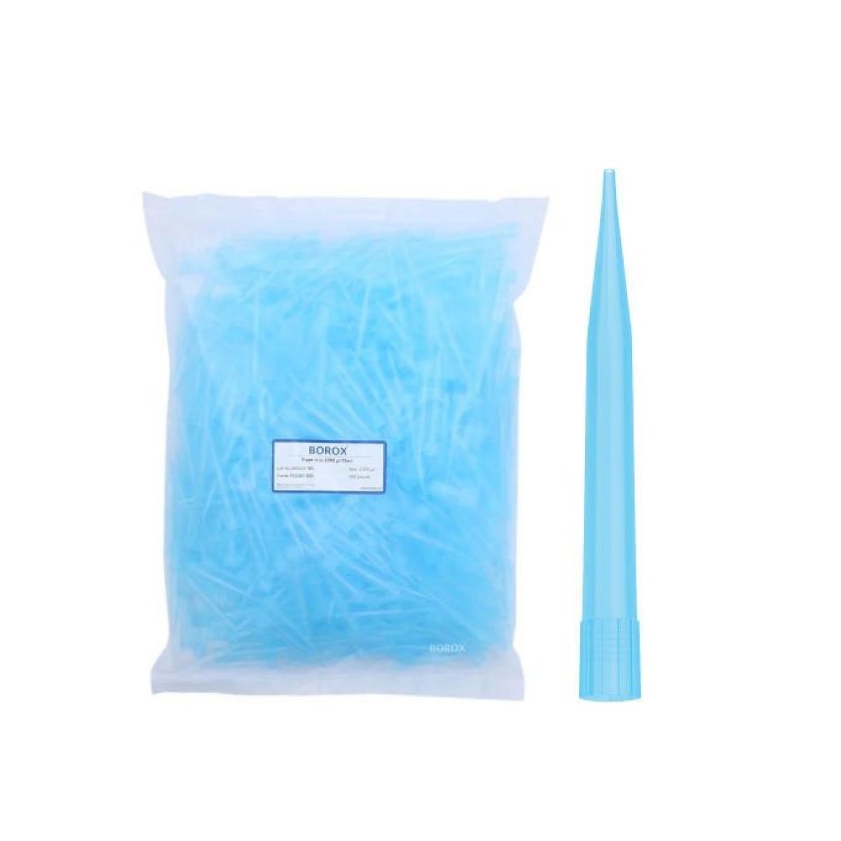 Borox Otomatik Pipet Ucu 1000 µl Blue - 500 pcs - Paket