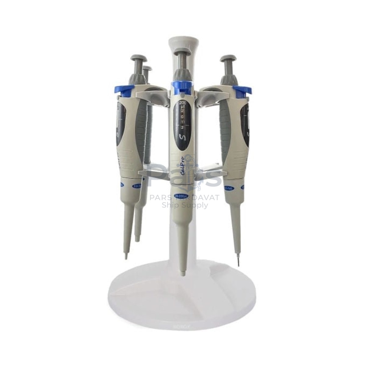 CalPro S Otomatik Pipet Seti Standlı - 1µl+10µl+200µl+1000µl - Hassas Mikropipet