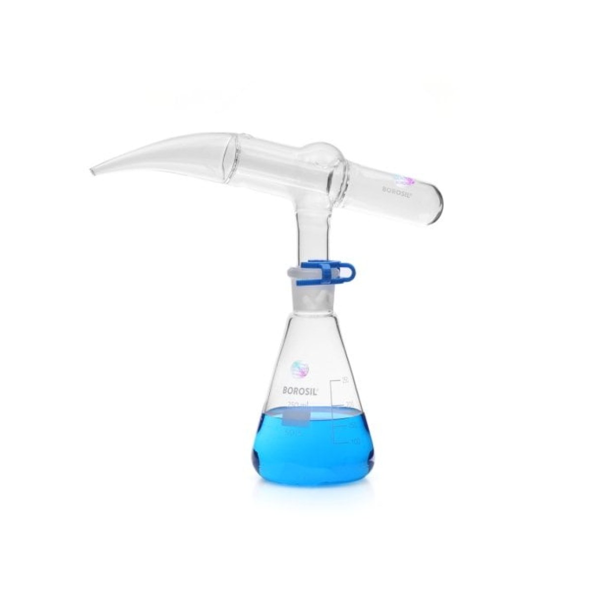 Borosil Cam Otomatik Pipet 50ml DisPliersr - 250 ml Erlen Set