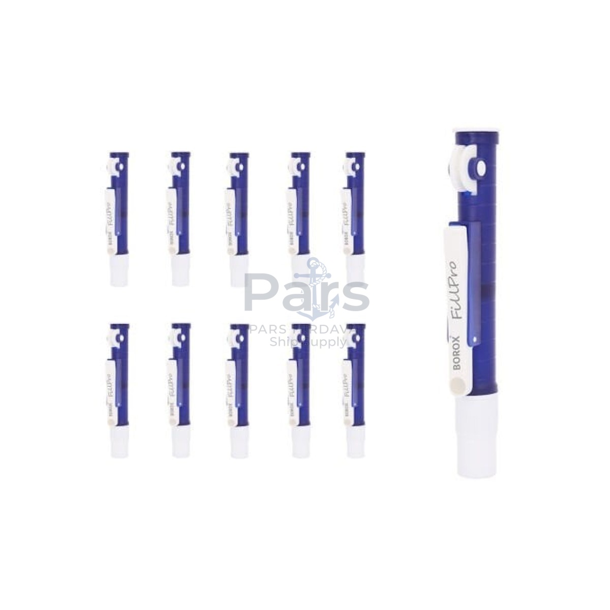 Borox FillPro Pipet Pompası 2 ml - Pipet Puarı - Pi-Pump - Blue - 10 pcs Toptan