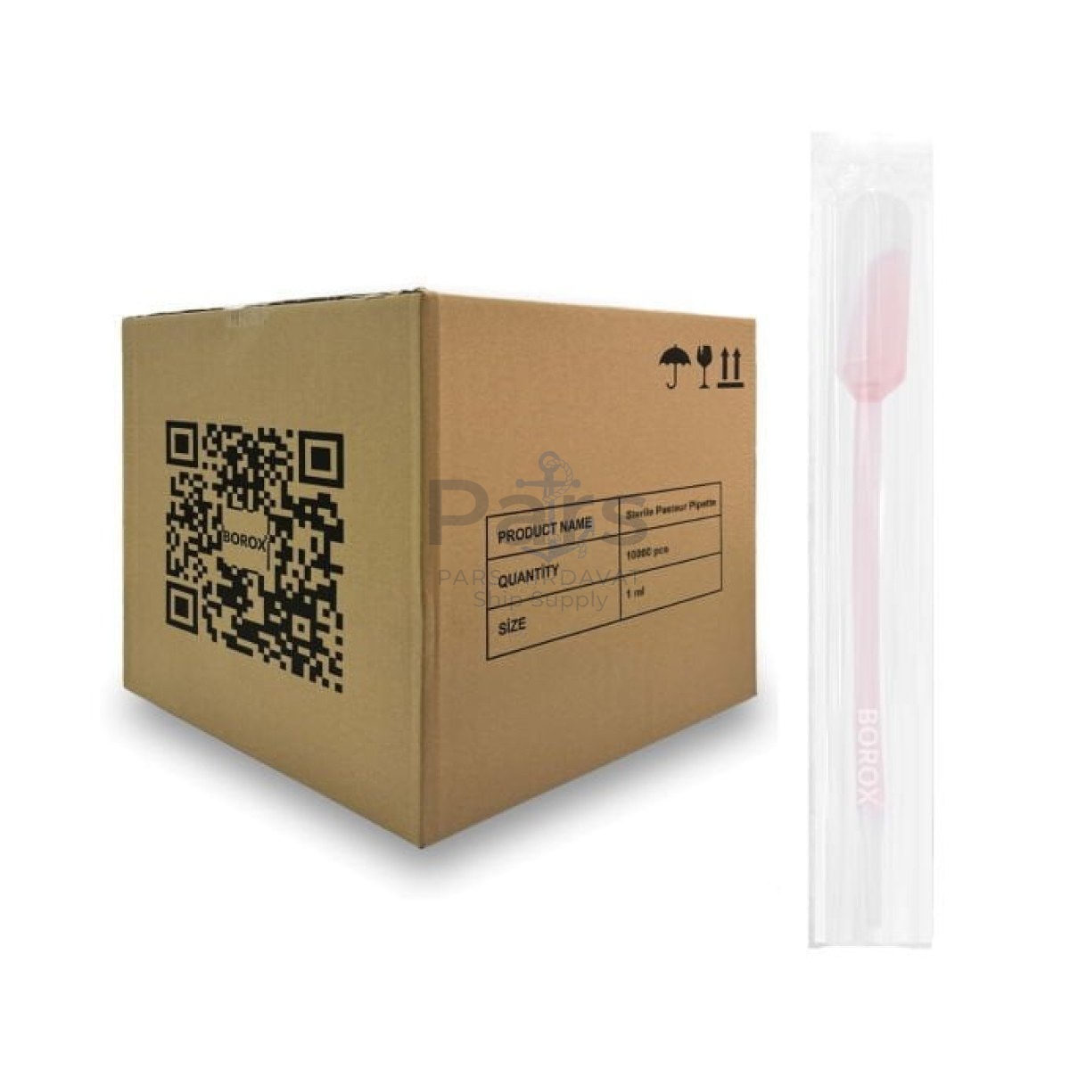 Borox Steril Pastör Pipeti - Plastik Damlalık 0.5-1 ml 10000 pcs Toptan