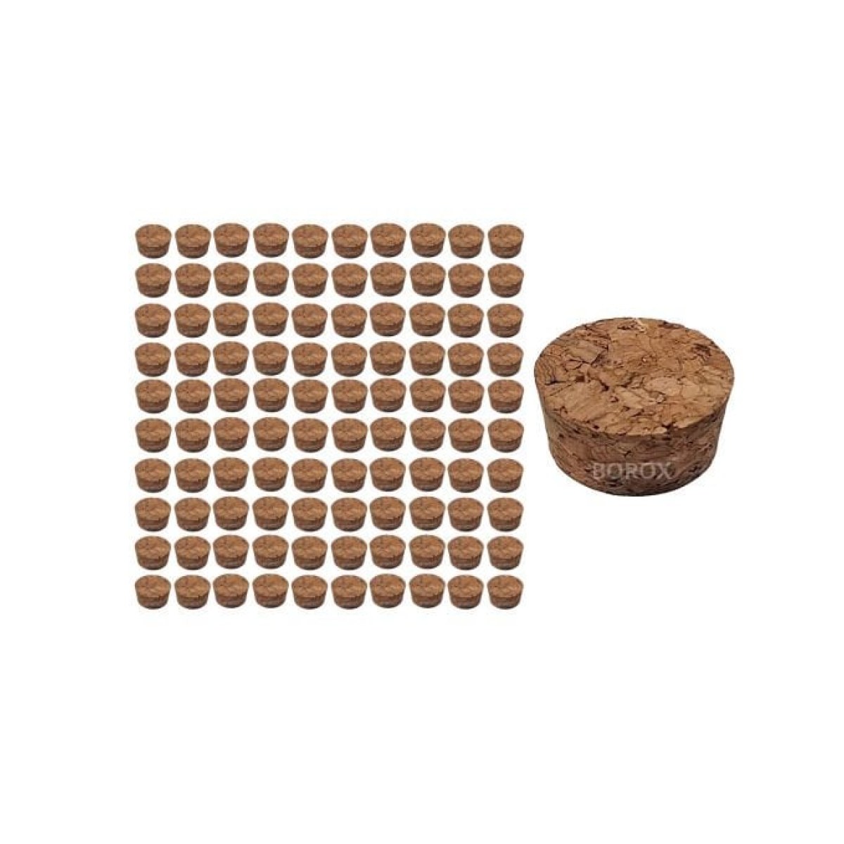 Borox Mantar Tıpa No 9 - 27.5x23x13 - 100 pcs