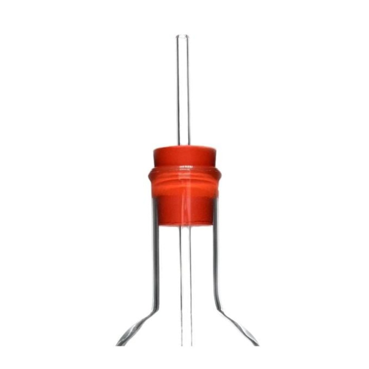Borox Kauçuk Tıpa Delikli 10,5x14,5x20 mm - Kapak NS 12/21