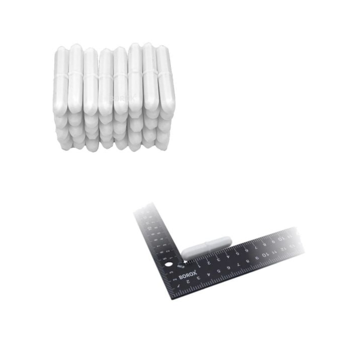 Manyetik Balık 11x52 mm - Teflon Karıştırıcı Balık Halkalı - 50 Adet Toptan