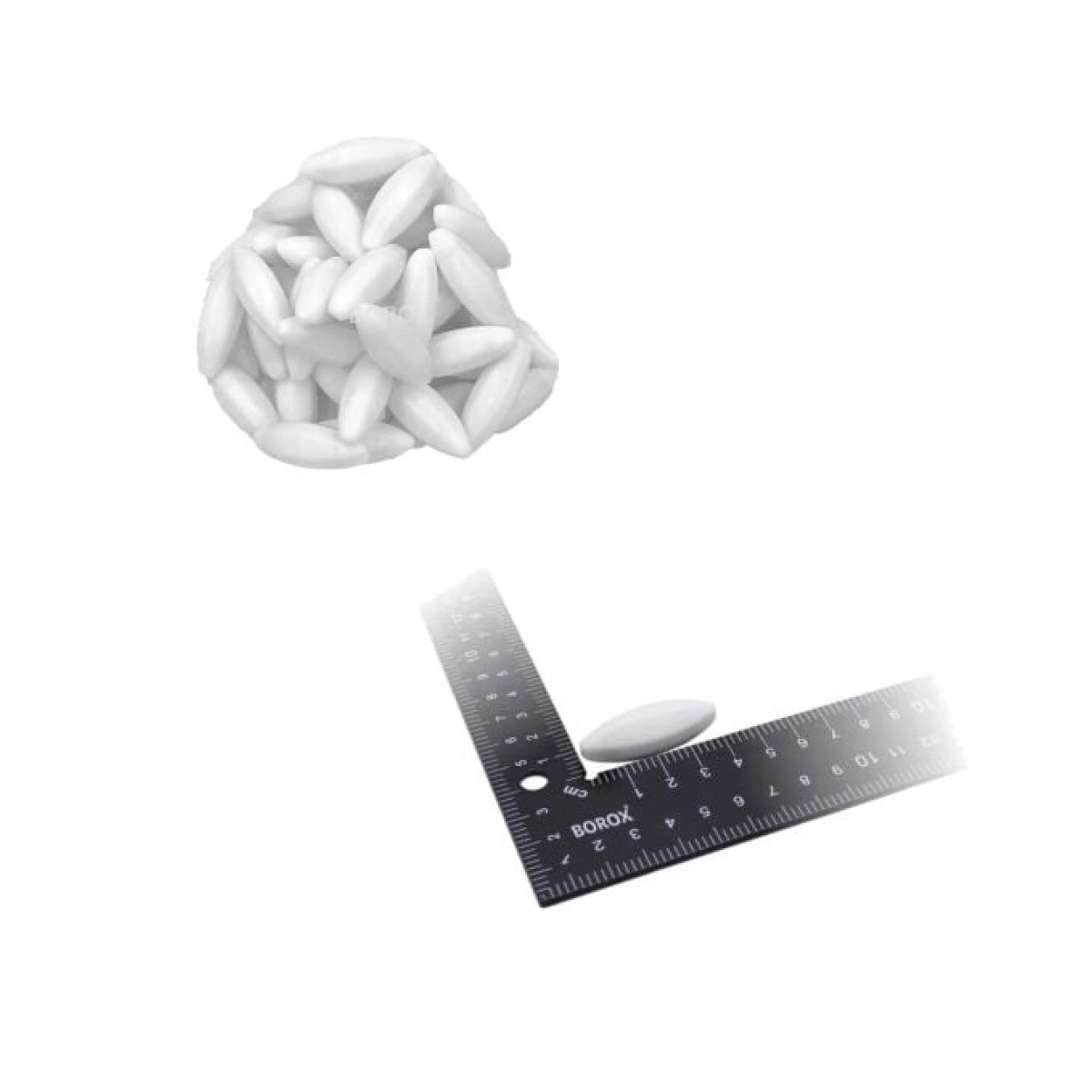 Manyetik Balık 15x40 mm - Teflon Karıştırıcı Balık Zeytin - 50 pcs Toptan