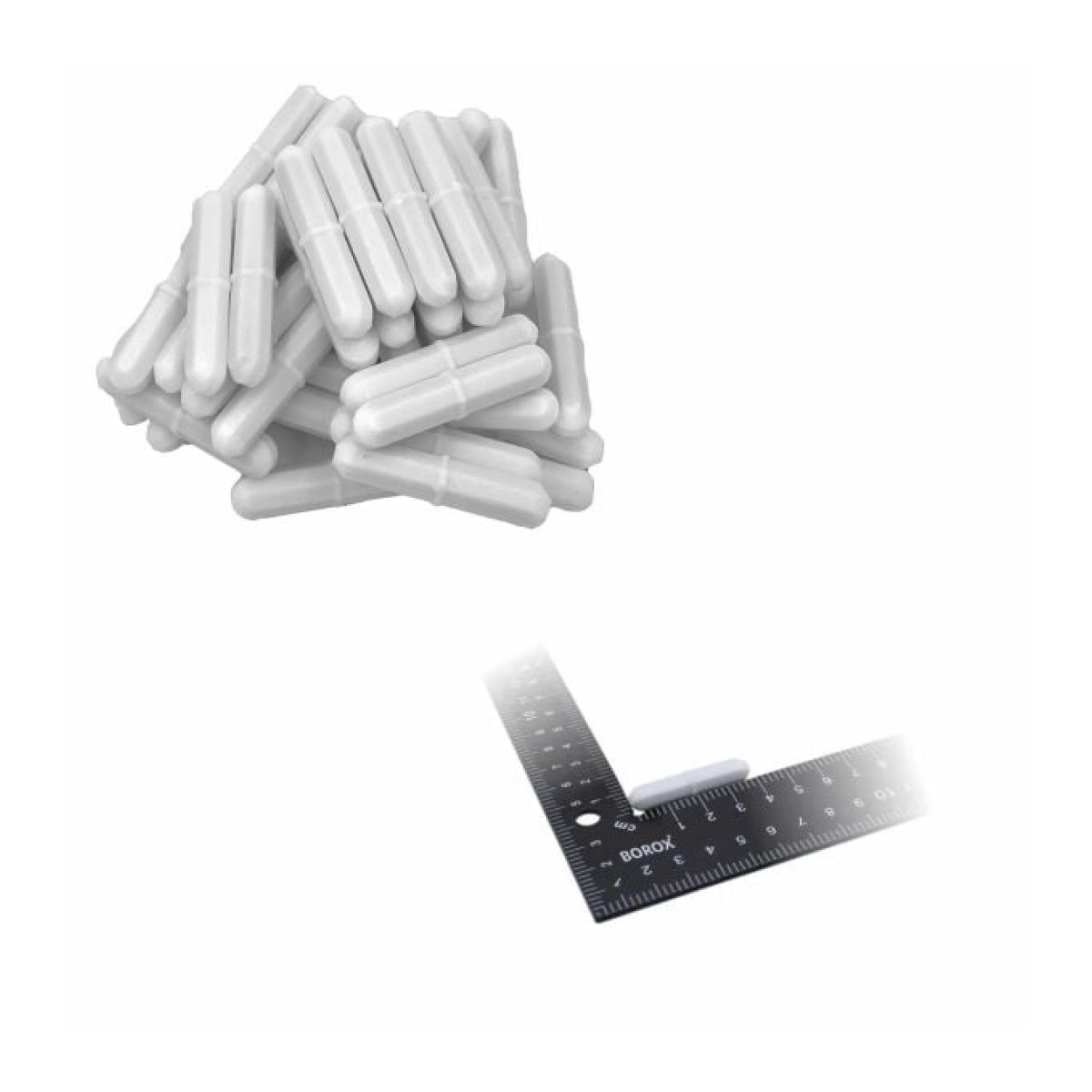 Manyetik Balık 8x40 mm - Teflon Karıştırıcı Balık Halkalı- 50 pcs Toptan