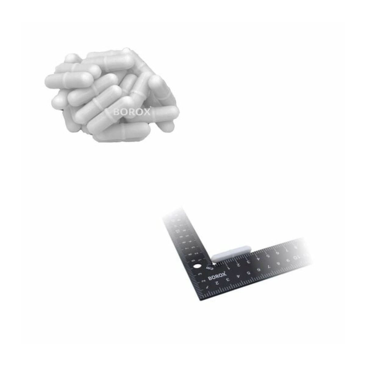 Manyetik Balık 7x25 mm - Teflon Karıştırıcı Balık Halkalı - 50 pcs Toptan